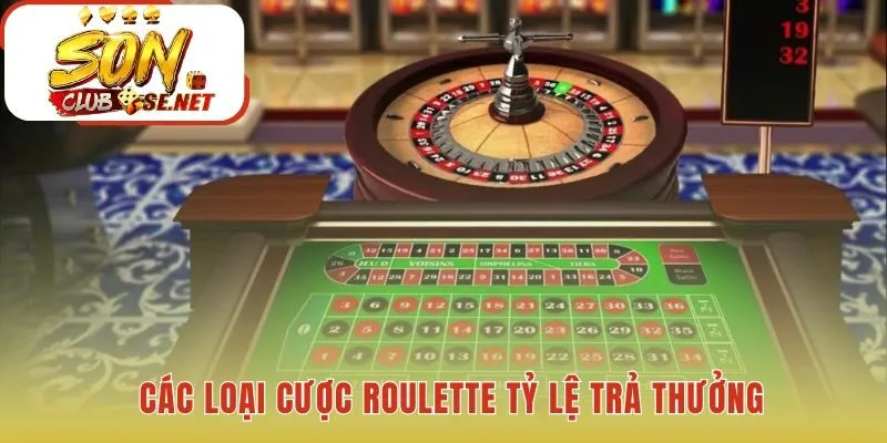 Cược roulette bao gồm cược trong mạo hiểm và cược ngoài an toàn