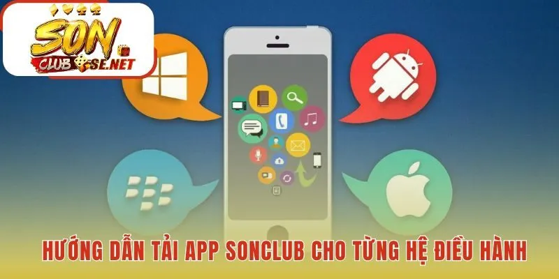 Các bước tải app Sonclub cho Android và iOS rất đơn giản