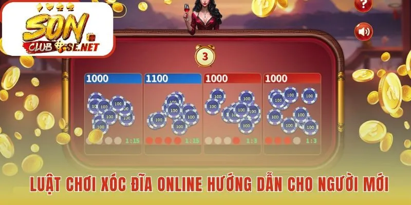 Hướng dẫn cách chơi xóc đĩa trực tuyến cho người mới